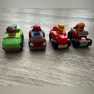 Fisher-Price Little People Racing Cars Set